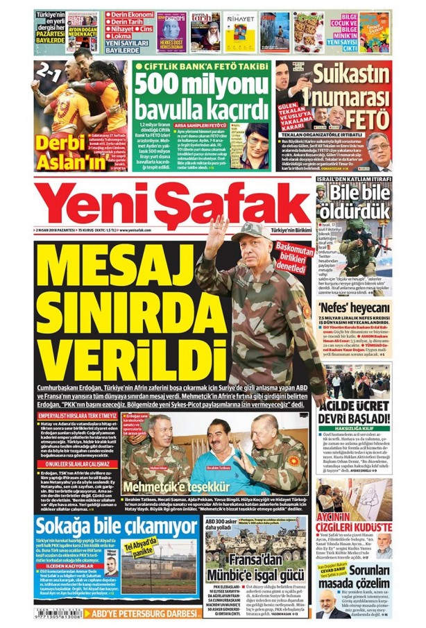 Foto - İşte günün gazete manşetleri