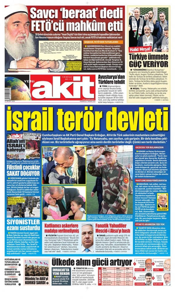 İşte günün gazete manşetleri