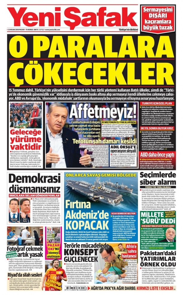 Foto - İşte günün gazete manşetleri