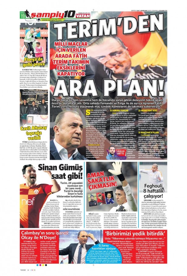 Foto - İşte günün spor gazeteleri (25 Mart 2018)
