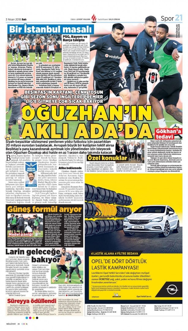 Foto - İşte günün spor gazeteleri