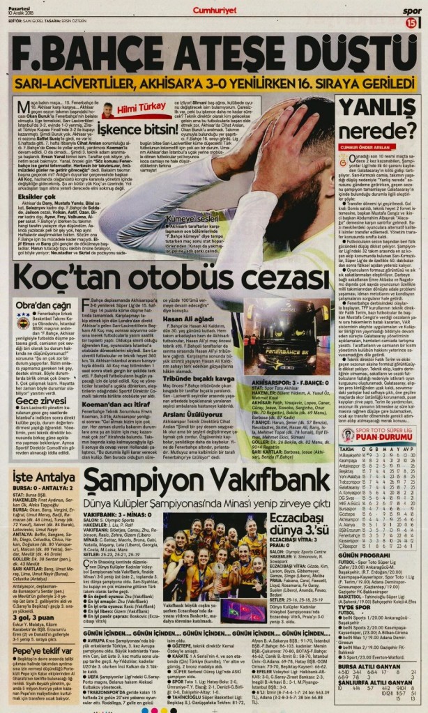 Foto - İşte günün spor manşetleri