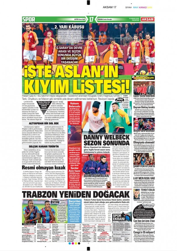 Foto - İşte günün spor manşetleri
