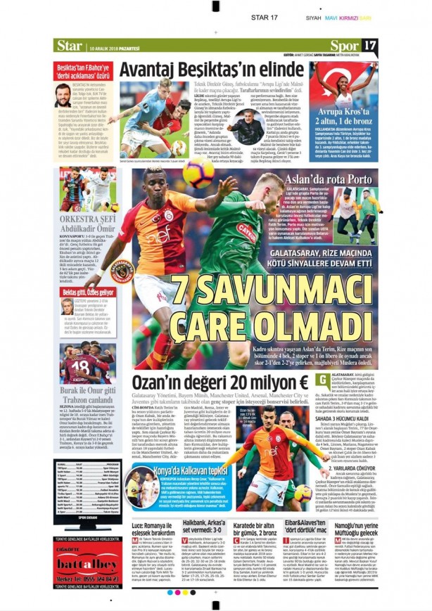 Foto - İşte günün spor manşetleri