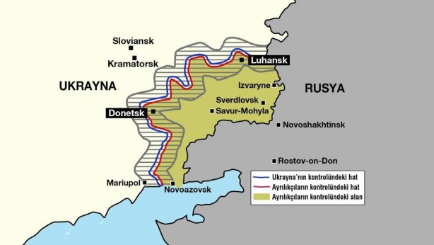 Foto - İşte haritalarla Rusya-Ukrayna savaşı