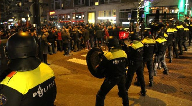 Foto - İşte Hollanda'nın terbiyesizliği sonrasında yaşananlar!