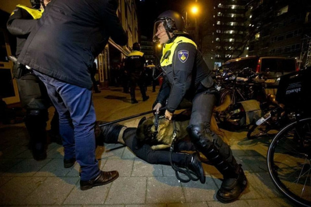 Foto - İşte Hollanda'nın terbiyesizliği sonrasında yaşananlar!