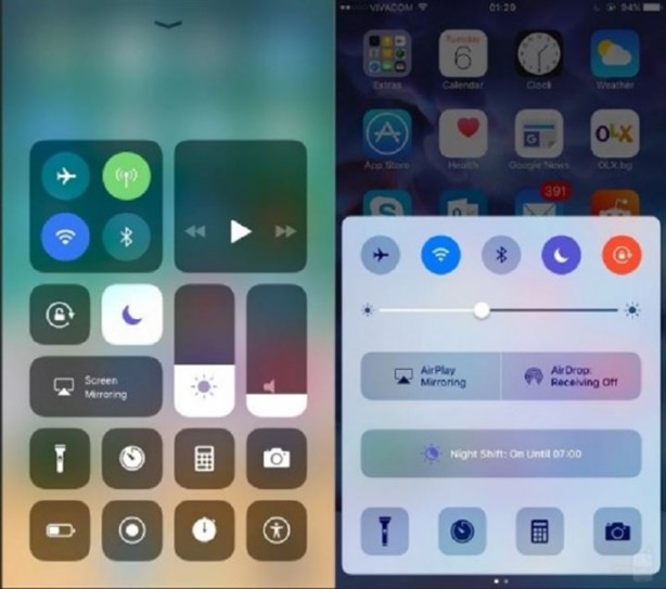 Foto - İşte iOS 11 ve iOS 10 karşılaştırması