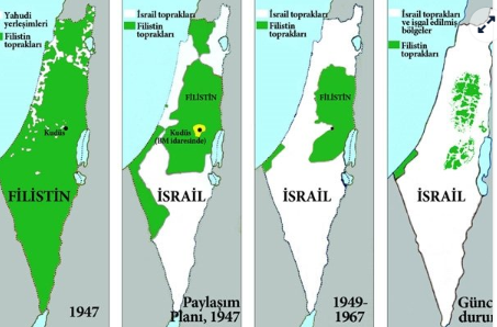 Foto - İşte İsrail’in kanlı tarihi İsrail'in 75 yıllık zulüm geçmişi