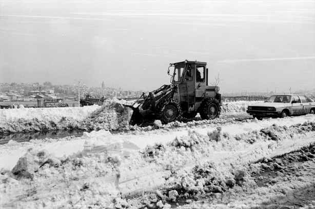 Foto - İşte İstanbul'a beklenen kar yağışının 1987 yılındaki görüntüleri