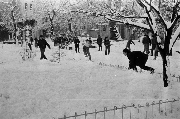 Foto - İşte İstanbul'a beklenen kar yağışının 1987 yılındaki görüntüleri