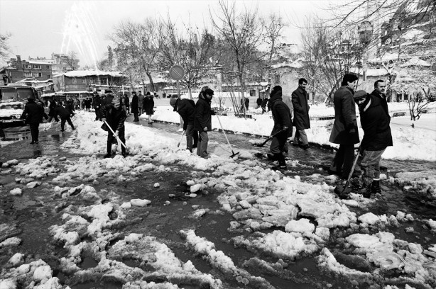 Foto - İşte İstanbul'a beklenen kar yağışının 1987 yılındaki görüntüleri