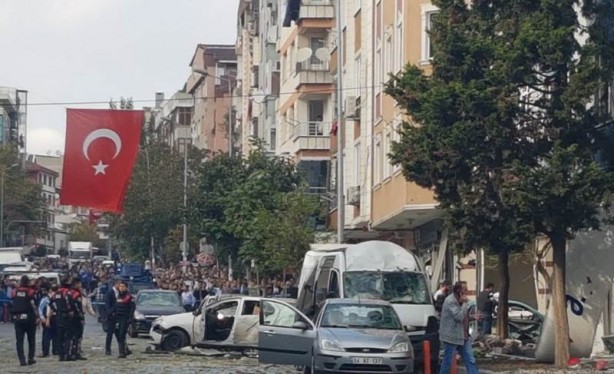 Foto - İşte İstanbul'daki patlamadan ilk görüntüler