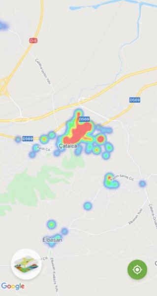 Foto - İşte İstanbul'un ilçe ilçe koronavirüs haritası