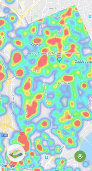 Foto - İşte İstanbul'un ilçe ilçe koronavirüs haritası