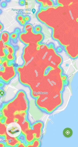 Foto - İşte İstanbul'un ilçe ilçe koronavirüs haritası