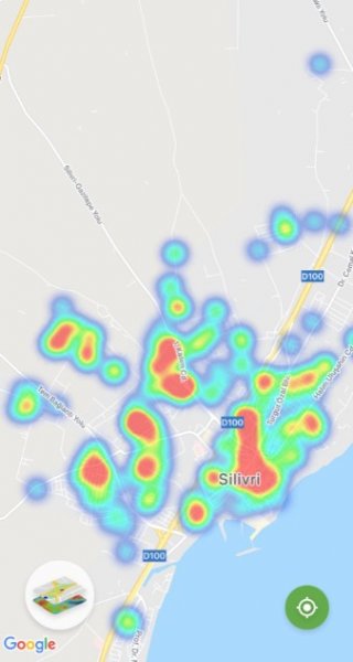 Foto - İşte İstanbul'un ilçe ilçe koronavirüs haritası