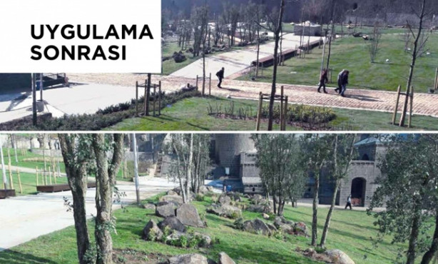 Foto - İşte karşılaştırmalı fotoğraflarla Sur'un yeni hali