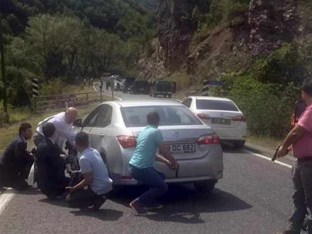 Foto - İşte konvoy saldırısının ilk görüntüleri