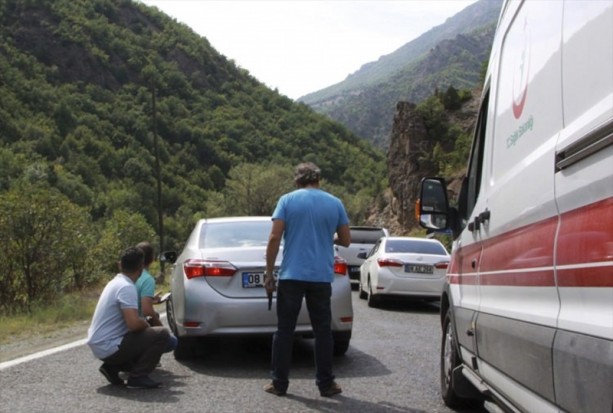 Foto - İşte konvoy saldırısının ilk görüntüleri