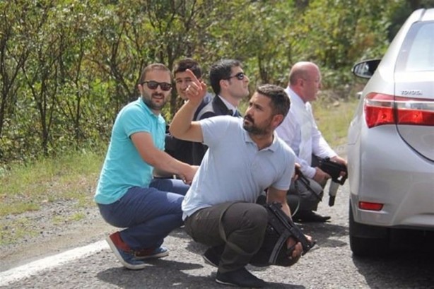 Foto - İşte konvoy saldırısının ilk görüntüleri