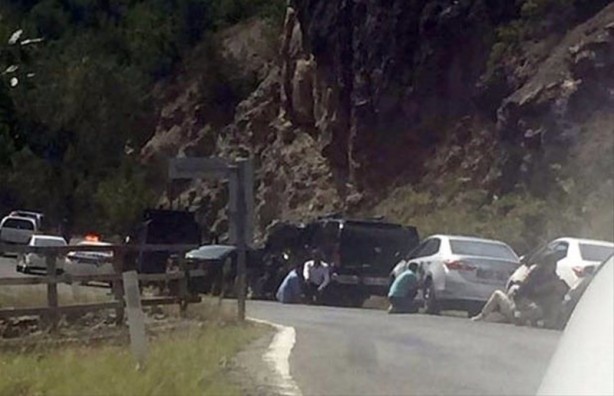 Foto - İşte konvoy saldırısının ilk görüntüleri