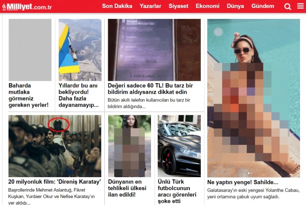 Foto - Sadece Dünya Kadınlar Günü'nde medya kadını böyle sömürdü