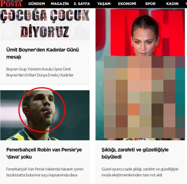 Foto - Sadece Dünya Kadınlar Günü'nde medya kadını böyle sömürdü