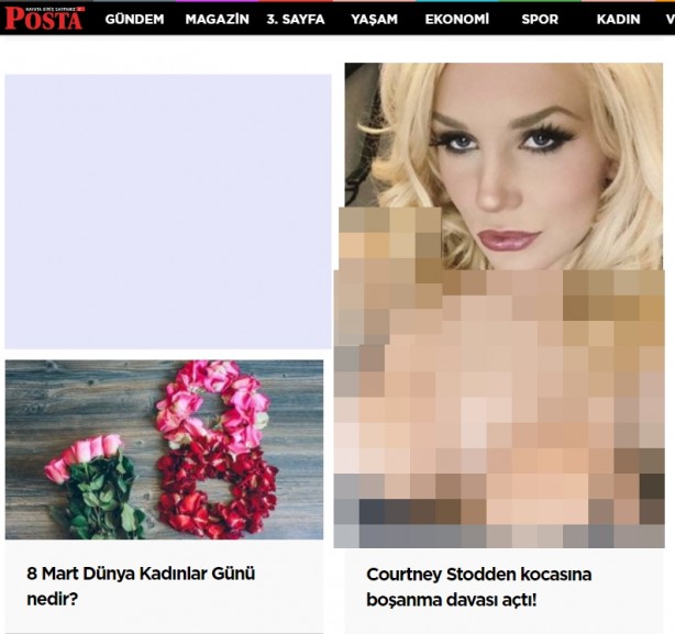 Foto - Sadece Dünya Kadınlar Günü'nde medya kadını böyle sömürdü