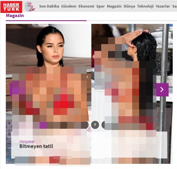 Foto - Sadece Dünya Kadınlar Günü'nde medya kadını böyle sömürdü