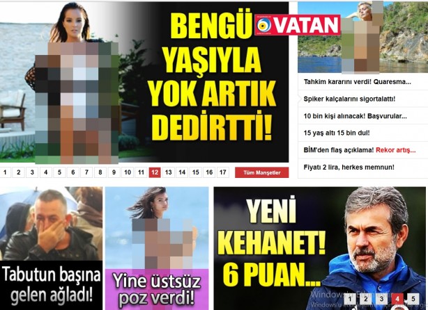 Foto - Sadece Dünya Kadınlar Günü'nde medya kadını böyle sömürdü