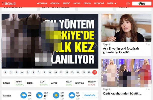 Foto - Sadece Dünya Kadınlar Günü'nde medya kadını böyle sömürdü