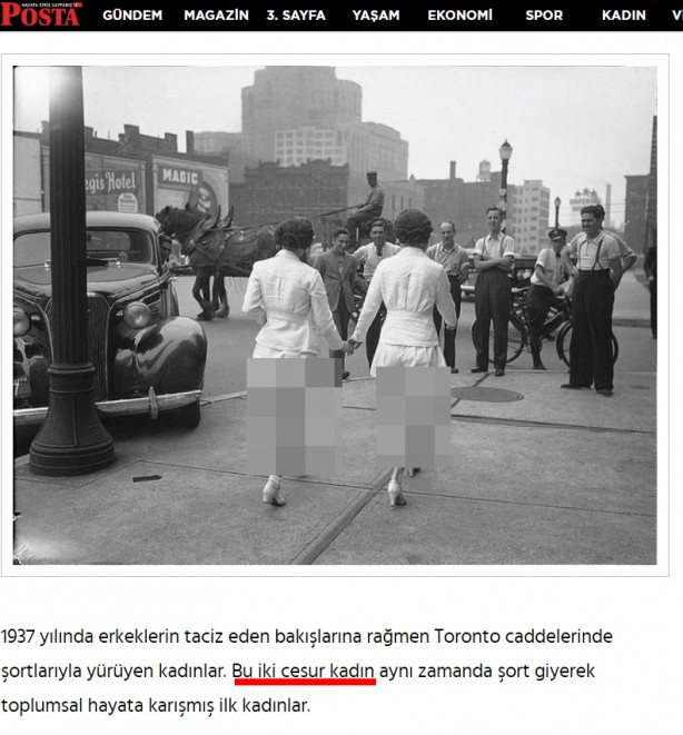 Foto - Sadece Dünya Kadınlar Günü'nde medya kadını böyle sömürdü