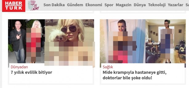 Foto - Sadece Dünya Kadınlar Günü'nde medya kadını böyle sömürdü