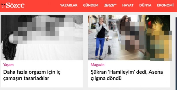 Foto - Sadece Dünya Kadınlar Günü'nde medya kadını böyle sömürdü