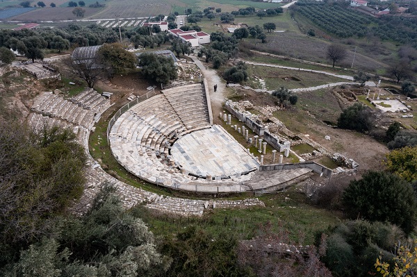 Foto - İşte Metropolis Antik Kenti'ndeki çalışmalar