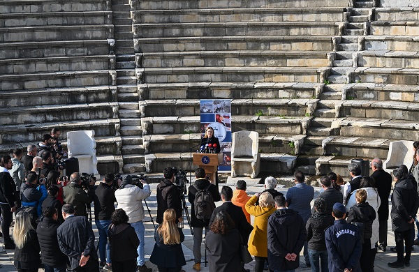 Foto - İşte Metropolis Antik Kenti'ndeki çalışmalar