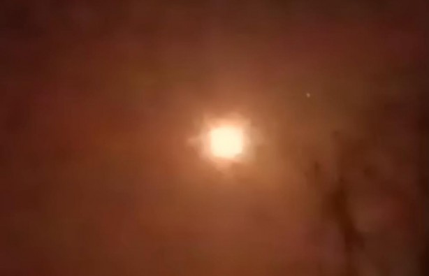 Foto - İşte o anlar! İran vurdu Türkiye’den görüntülendi