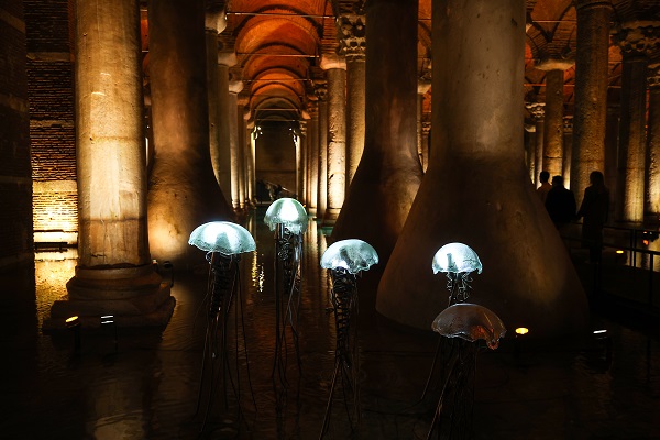 Foto - İşte o detay... Yerebatan Sarayı’nın isminin nereden geldiğini biliyor musunuz?