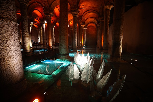 Foto - İşte o detay... Yerebatan Sarayı’nın isminin nereden geldiğini biliyor musunuz?