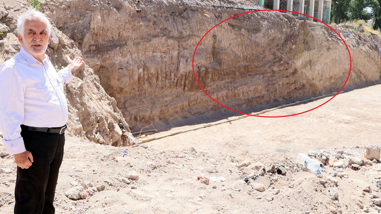 İşte o fay hatları! Kentsel dönüşüm kazısında ilginç görüntü