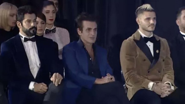 Foto - İşte o ödül töreninde çok konuşulan fotoğraf! Icardi, Teoman, Burak Özçivit... Icardi’nin eşinden bomba itiraf geldi: İstanbul’a taşınmaya ben ikna ettim!