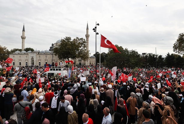 Foto - İşte onurlu yürüyüş! Aileler LGBT dayatmasına karşı buluştu 