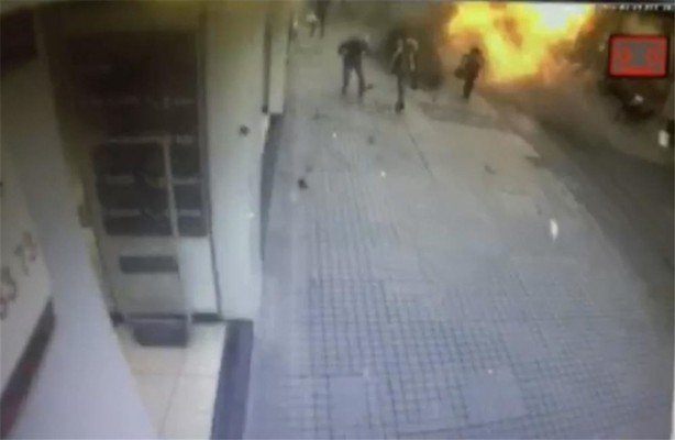 Foto - İşte patlama anı görüntüleri!