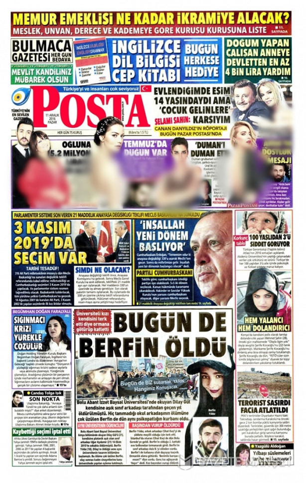 Foto - İşte patlama sonrası gazete manşetleri!
