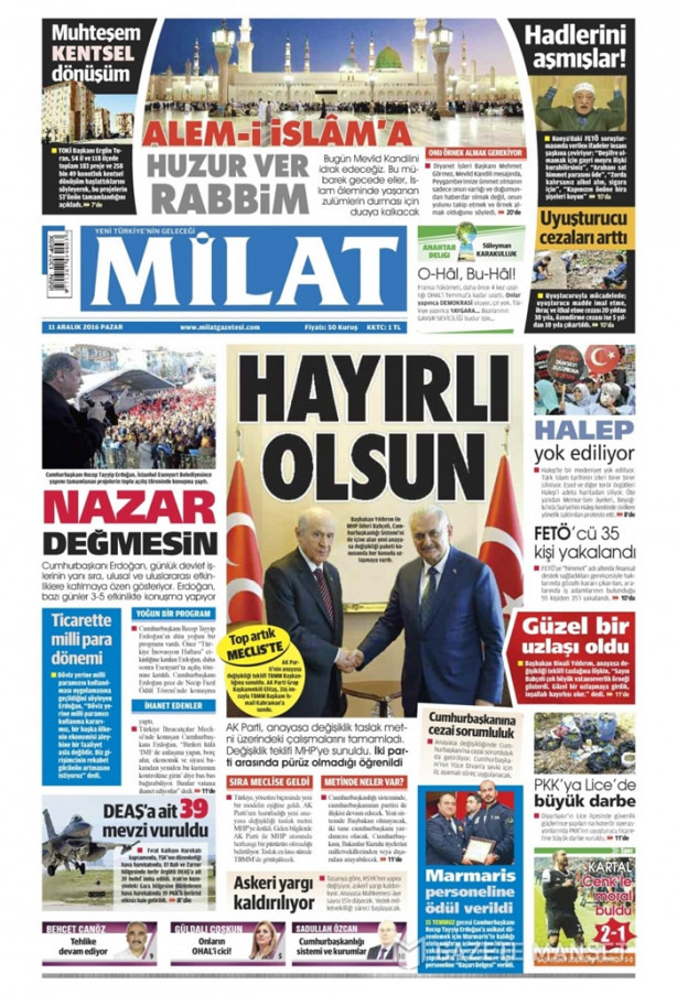 Foto - İşte patlama sonrası gazete manşetleri!