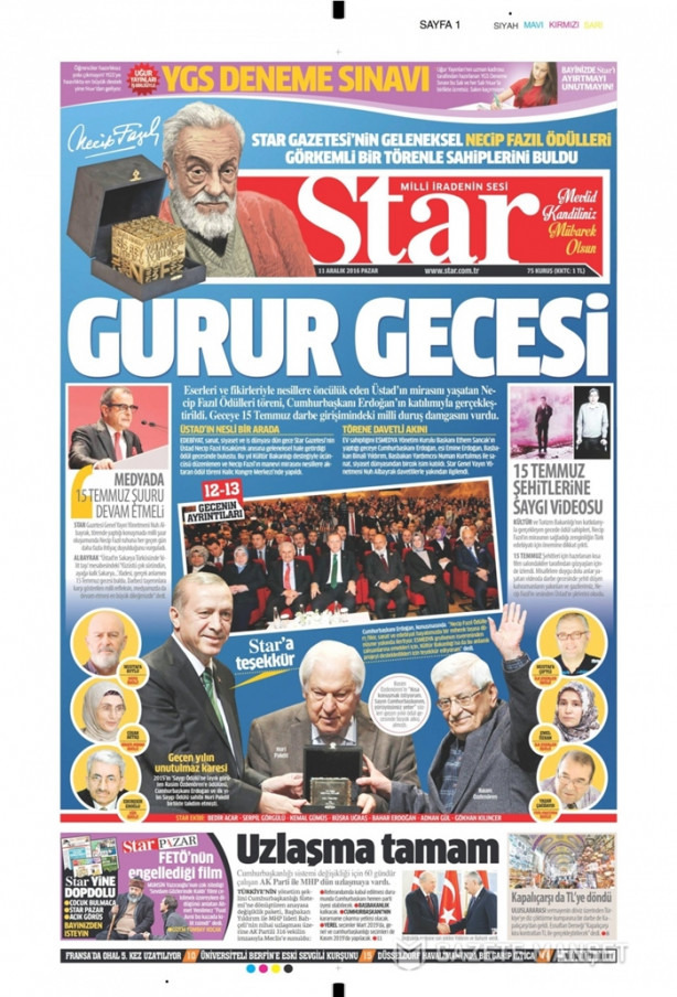 Foto - İşte patlama sonrası gazete manşetleri!