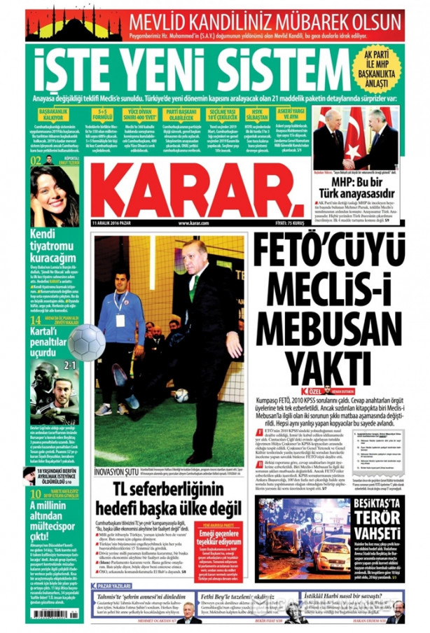 Foto - İşte patlama sonrası gazete manşetleri!