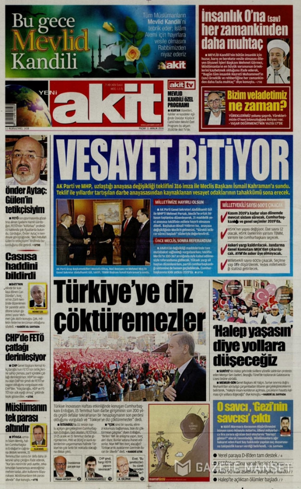 Foto - İşte patlama sonrası gazete manşetleri!