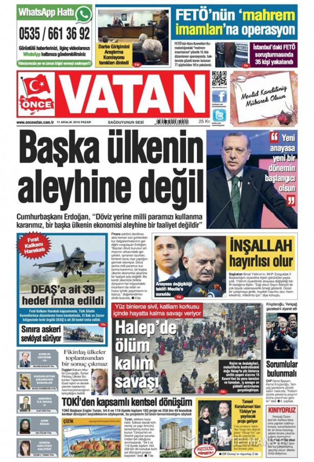 Foto - İşte patlama sonrası gazete manşetleri!